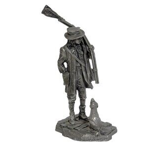 Franklin Mint "The Chimney Sweep" Pewter Figurine by Ron Hinote-Collection Vtg